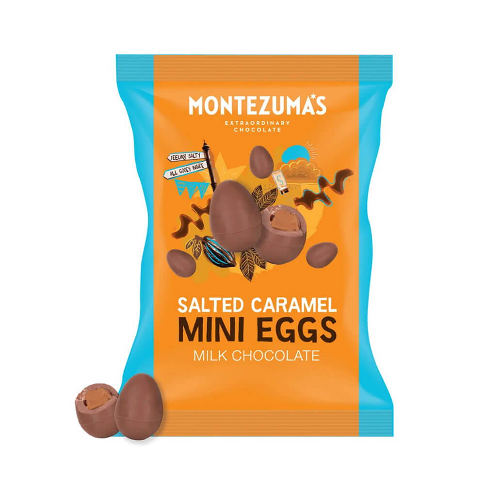 Montezuma Salted Caramel Milk Chocolate Mini Eggs